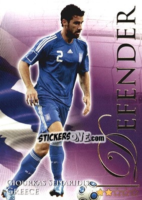 Figurina Seitaridis Giourkas - World Football Online 2010-2011. Series 2 - Futera