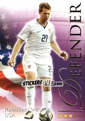 Sticker Spector Jonathan - World Football Online 2010-2011. Series 2 - Futera