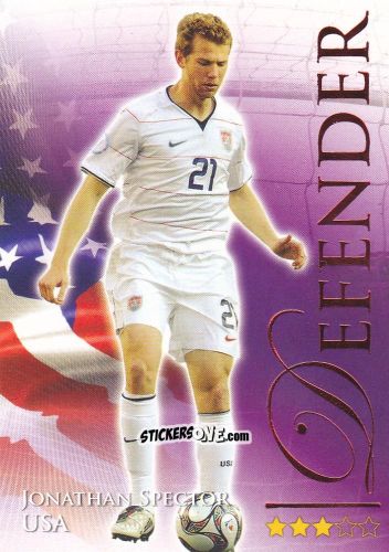 Cromo Spector Jonathan - World Football Online 2010-2011. Series 2 n. 537r - Futera