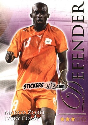 Sticker Zoro Marc - World Football Online 2010-2011. Series 2 - Futera