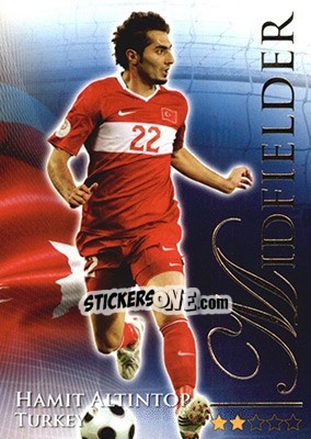 Sticker Altintop Hamit - World Football Online 2010-2011. Series 2 - Futera