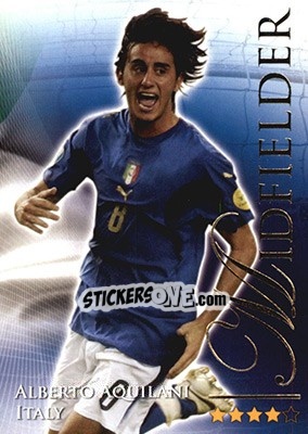 Cromo Aquilani Alberto - World Football Online 2010-2011. Series 2 - Futera