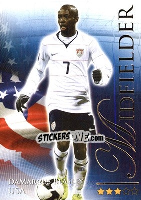 Sticker Beasley DaMarcus - World Football Online 2010-2011. Series 2 n. 557 - Futera