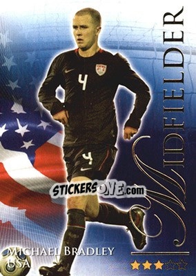 Cromo Bradley Michael - World Football Online 2010-2011. Series 2 - Futera