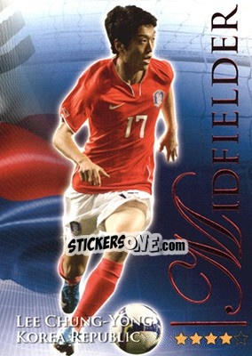 Figurina Chung-Yong Lee - World Football Online 2010-2011. Series 2 - Futera