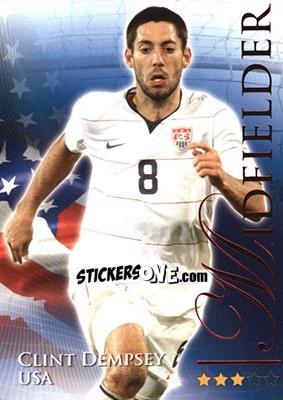 Sticker Dempsey Clint - World Football Online 2010-2011. Series 2 n. 571 - Futera