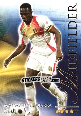 Cromo Diarra Mahamadou - World Football Online 2010-2011. Series 2 - Futera