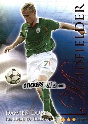 Cromo Duff Damien - World Football Online 2010-2011. Series 2 - Futera