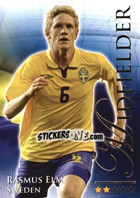 Cromo Elm Rasmus - World Football Online 2010-2011. Series 2 - Futera