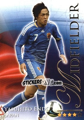 Sticker Endō Yasuhito - World Football Online 2010-2011. Series 2 - Futera