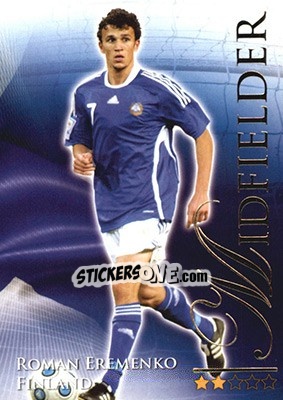 Figurina Eremenko Roman - World Football Online 2010-2011. Series 2 - Futera