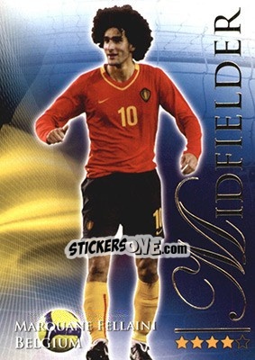 Sticker Fellaini Marouane - World Football Online 2010-2011. Series 2 n. 579 - Futera