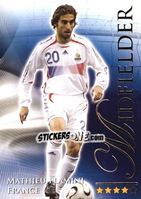 Sticker Flamini Mathieu - World Football Online 2010-2011. Series 2 - Futera