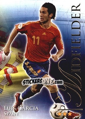 Sticker Garcia Luis - World Football Online 2010-2011. Series 2 - Futera