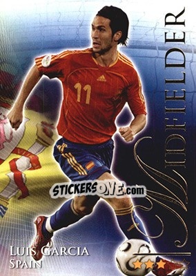 Cromo Garcia Luis - World Football Online 2010-2011. Series 2 - Futera