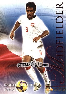 Cromo Guerreiro Roger - World Football Online 2010-2011. Series 2 - Futera