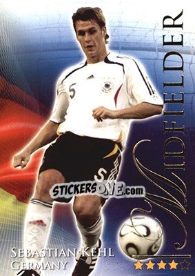 Sticker Kehl Sebastian - World Football Online 2010-2011. Series 2 - Futera