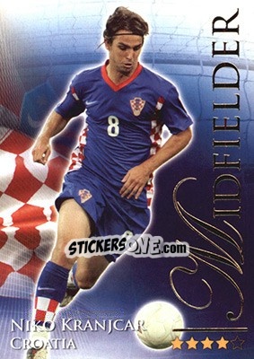 Sticker Kranjcar Niko - World Football Online 2010-2011. Series 2 - Futera