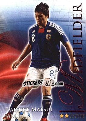 Figurina Matsui Daisuke - World Football Online 2010-2011. Series 2 - Futera