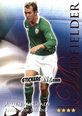 Sticker McGeady Aiden - World Football Online 2010-2011. Series 2 - Futera
