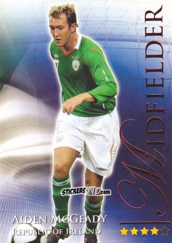 Sticker McGeady Aiden - World Football Online 2010-2011. Series 2 n. 604r - Futera