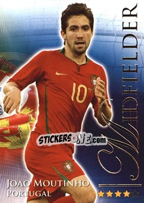 Sticker Moutinho João - World Football Online 2010-2011. Series 2 - Futera