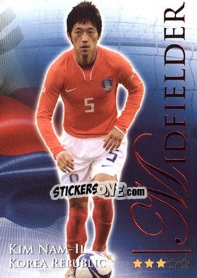 Sticker Nam-Il Kim - World Football Online 2010-2011. Series 2 n. 612 - Futera