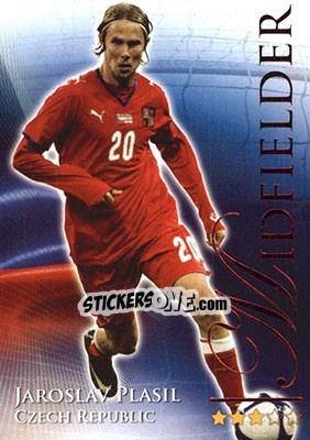 Sticker Plašil Jaroslav - World Football Online 2010-2011. Series 2 - Futera