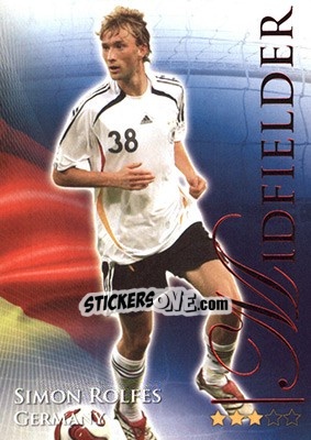 Sticker Rolfes Simon - World Football Online 2010-2011. Series 2 - Futera