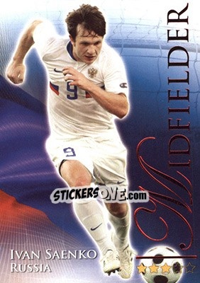 Sticker Saenko Ivan - World Football Online 2010-2011. Series 2 - Futera