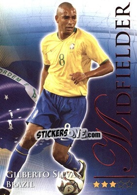 Cromo Silva Gilberto - World Football Online 2010-2011. Series 2 - Futera
