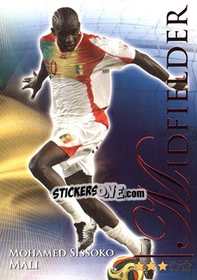 Sticker Sissoko Mohamed - World Football Online 2010-2011. Series 2 - Futera