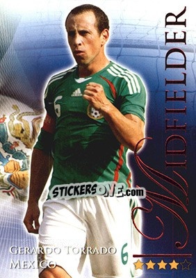 Sticker Torrado Gerardo - World Football Online 2010-2011. Series 2 - Futera
