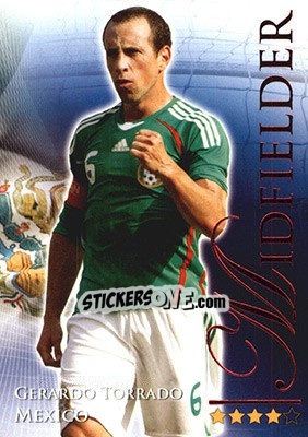 Cromo Torrado Gerardo - World Football Online 2010-2011. Series 2 - Futera