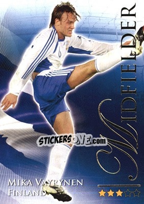Sticker Vayrynen Mika - World Football Online 2010-2011. Series 2 - Futera