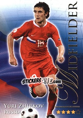Sticker Zhirkov Yuri - World Football Online 2010-2011. Series 2 - Futera