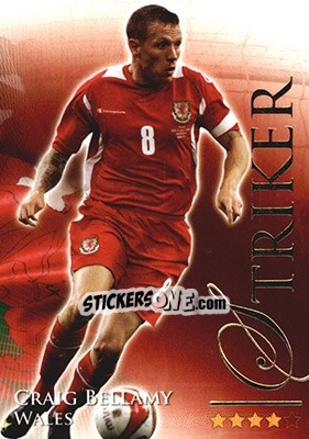 Sticker Bellamy Craig - World Football Online 2010-2011. Series 2 - Futera