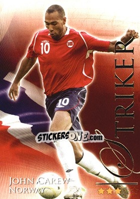 Sticker Carew John - World Football Online 2010-2011. Series 2 - Futera