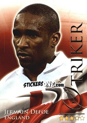 Sticker Defoe Jermain - World Football Online 2010-2011. Series 2 - Futera