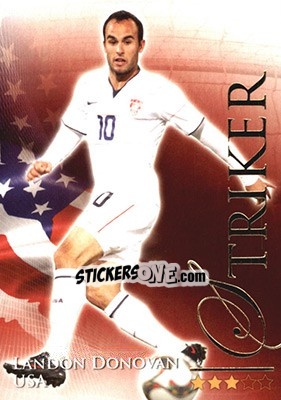 Sticker Donovan Landon - World Football Online 2010-2011. Series 2 - Futera