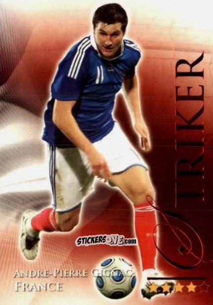 Sticker Gignac André-Pierre - World Football Online 2010-2011. Series 2 n. 672r - Futera