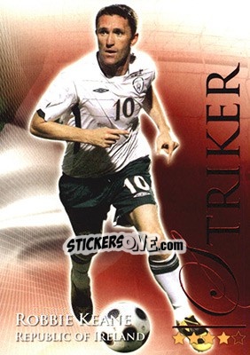 Sticker Keane Robbie - World Football Online 2010-2011. Series 2 - Futera