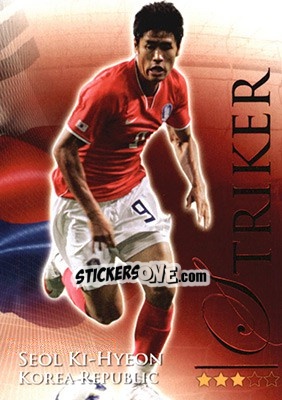 Cromo Ki-Hyeon Seol - World Football Online 2010-2011. Series 2 n. 677 - Futera