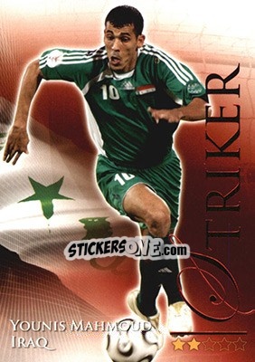 Sticker Mahmoud Younis - World Football Online 2010-2011. Series 2 - Futera