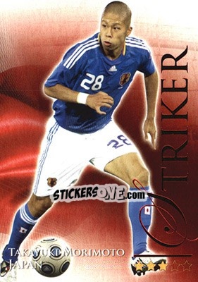 Sticker Morimoto Takayuki - World Football Online 2010-2011. Series 2 - Futera
