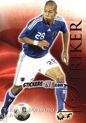 Figurina Morimoto Takayuki - World Football Online 2010-2011. Series 2 - Futera