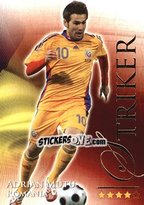 Sticker Mutu Adrian - World Football Online 2010-2011. Series 2 - Futera