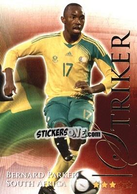 Sticker Parker Bernard - World Football Online 2010-2011. Series 2 - Futera