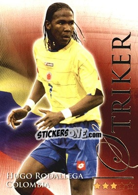 Cromo Rodallega Hugo - World Football Online 2010-2011. Series 2 - Futera