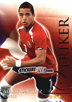 Sticker Sánchez Alexis - World Football Online 2010-2011. Series 2 - Futera